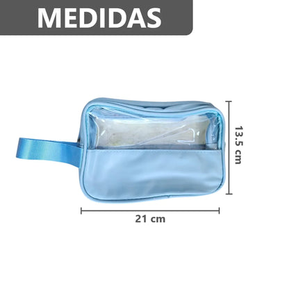 Kit 3 en 1 Bolsas de Maquillaje estuche neceser - 30x20x12 cm