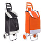 Pack x2 Carretas coches de mercado para transporte hasta 40kg