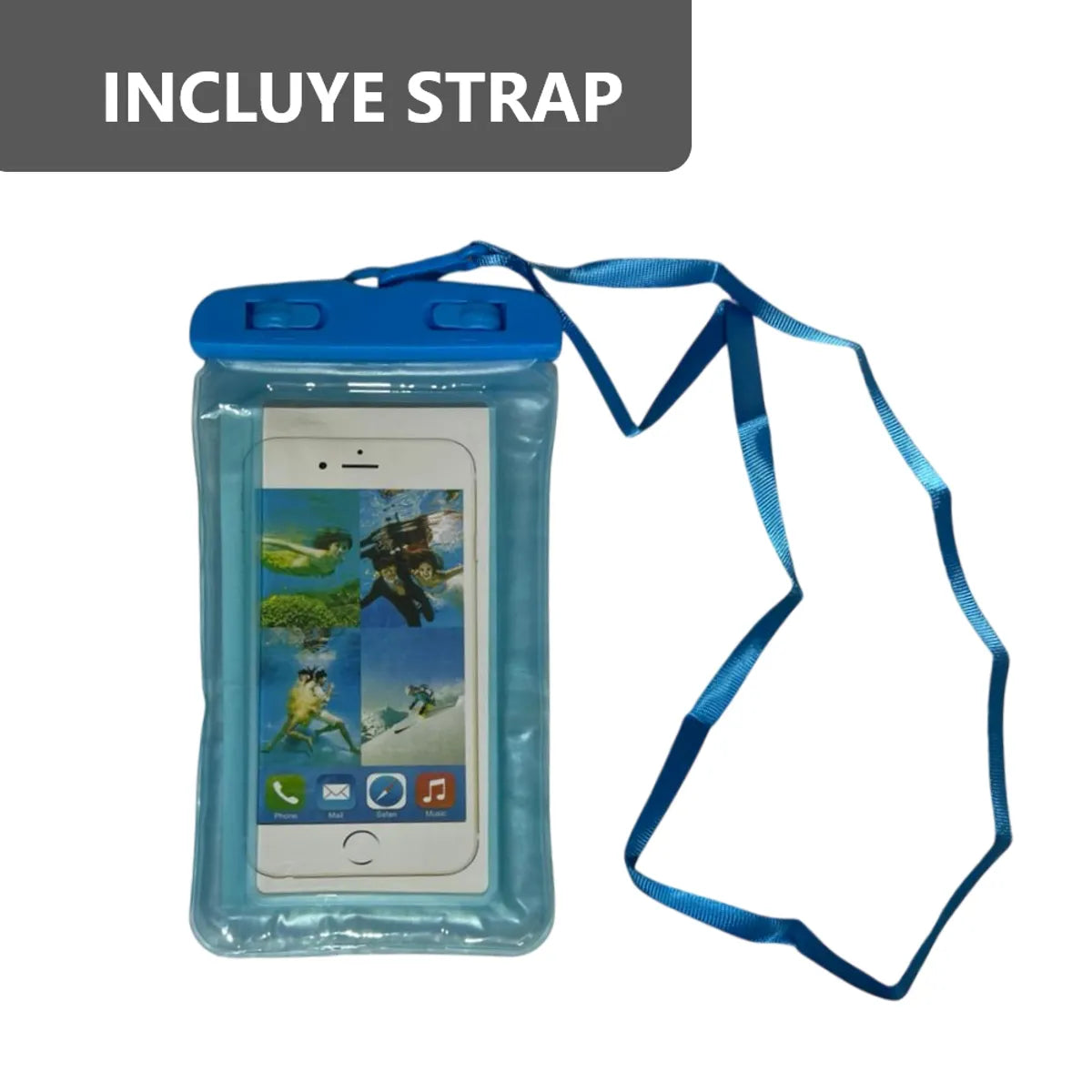 Funda de teléfono impermeable