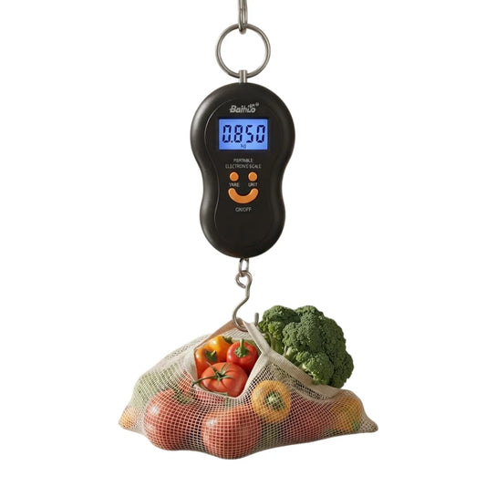 Balanza Báscula de Mano Maletas con pantalla Digital hasta 50 kg