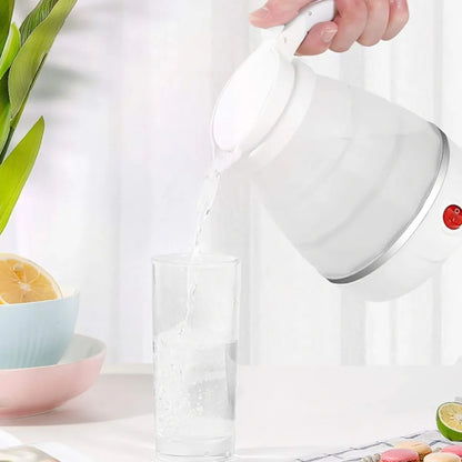 Hervidor De Agua Eléctrico Plegable De Silicona 600ml