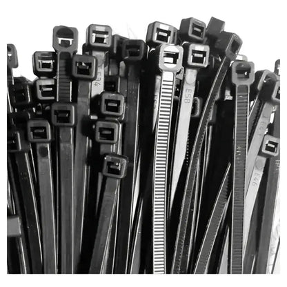 Pack x1000 Precintos de Seguridad 250mm x 4mm - Negro