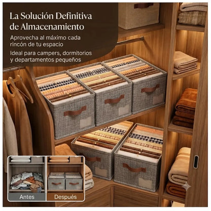 Pack x2 Organizadores Caja para ropa interior armable - 44 x 25 cm