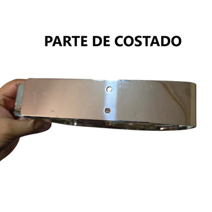 Kit x2 Repisas Esquinero De Acero Inoxidable Clásico Moderno