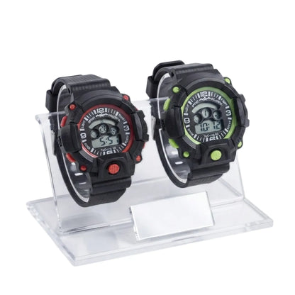 Pack x2 relojes pulsera con luz cronómetro y fecha - 3C