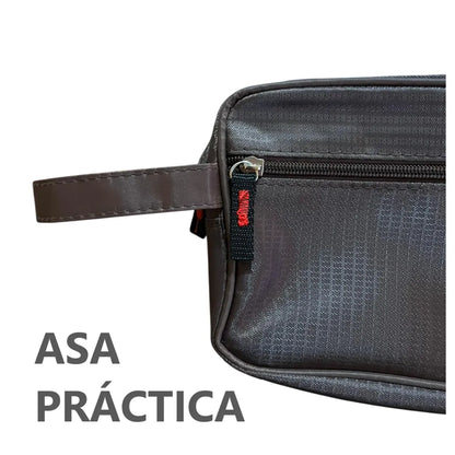 Neceser Organizador de Viaje con Asa Diseño Color Entero