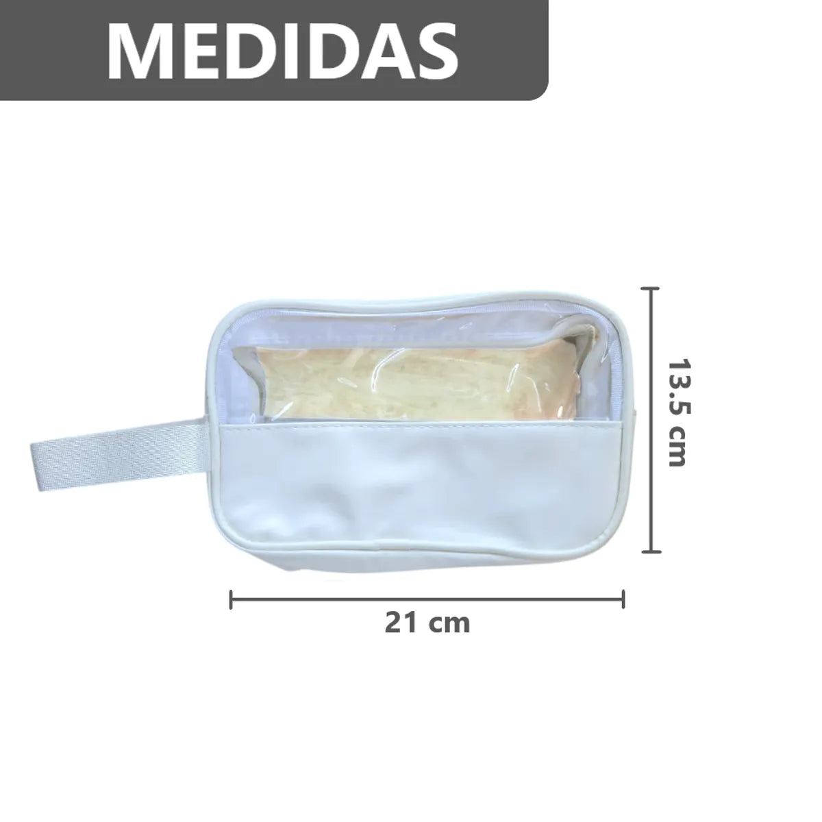 Kit 3 en 1 Bolsas de Maquillaje estuche neceser - 30x20x12 cm