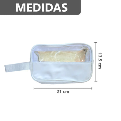 Kit 3 en 1 Bolsas de Maquillaje estuche neceser - 30x20x12 cm