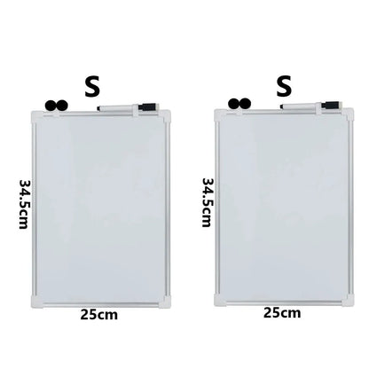 Kit 2 Pizarra blanca doble cara S - 34.5x25cm