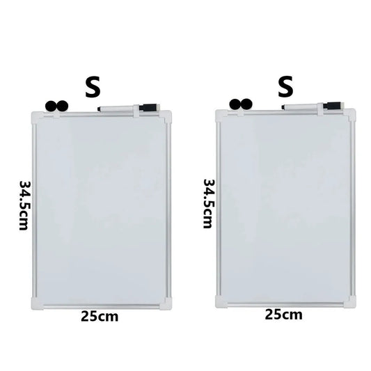 Kit 2 Pizarra blanca doble cara S - 34.5x25cm