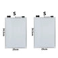 Kit 2 Pizarra blanca doble cara S - 34.5x25cm