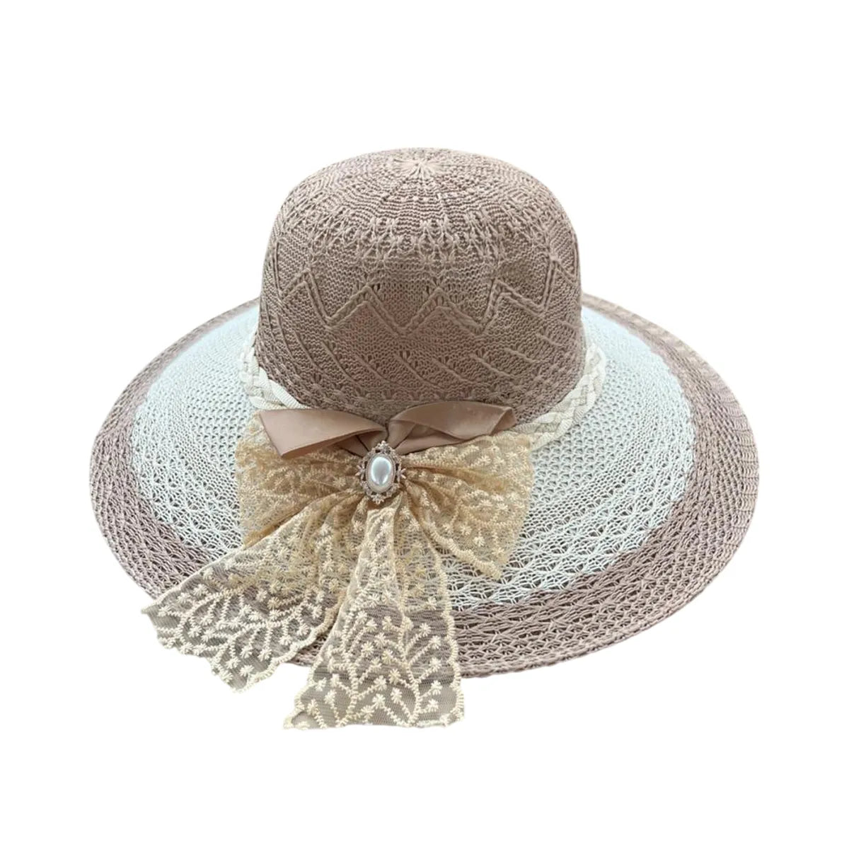 Sombrero con listón elegante