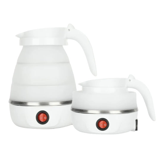 Hervidor De Agua Eléctrico Plegable De Silicona 600ml