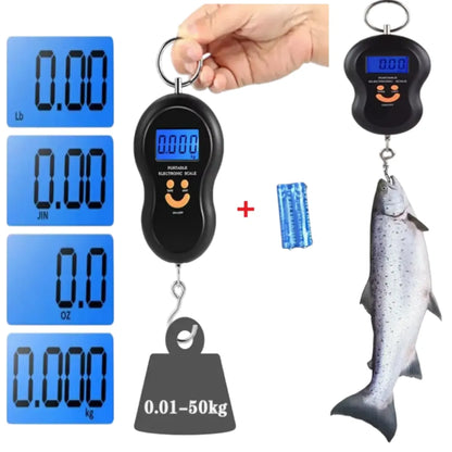 Balanza Báscula de Mano Maletas con pantalla Digital hasta 50 kg