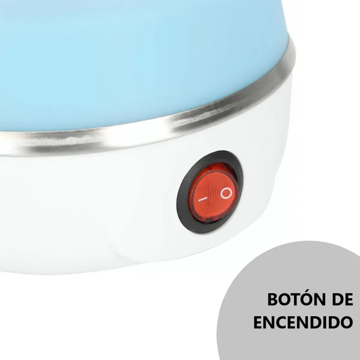 Hervidor De Agua Eléctrico Plegable De Silicona 600ml