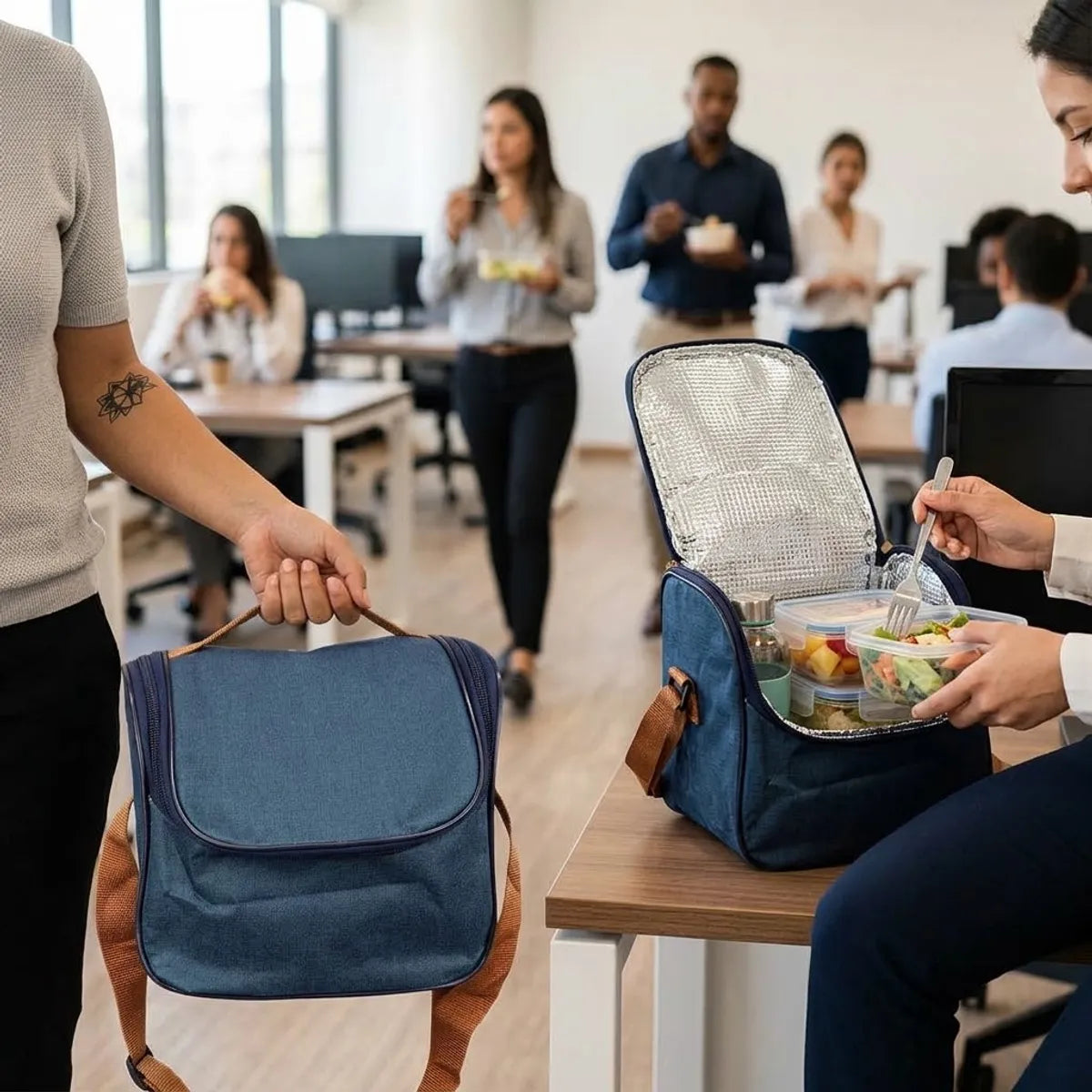 Lonchera Bolso Para alimentos con interior térmico