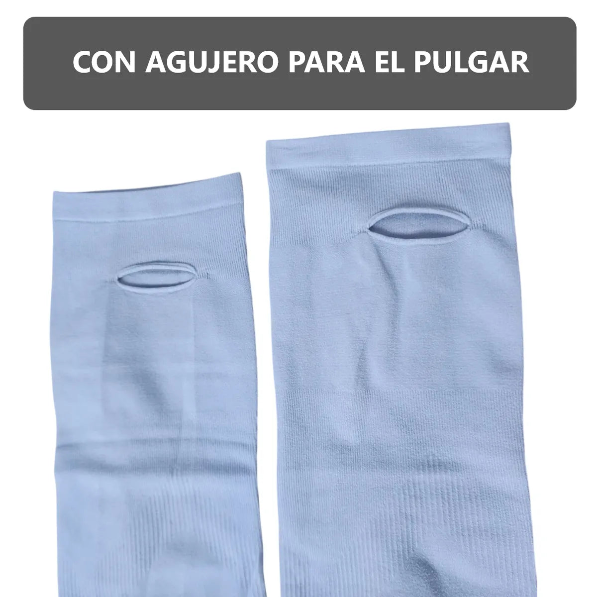 Pack x2 mangas protectoras para brazo y mano con protección UPF