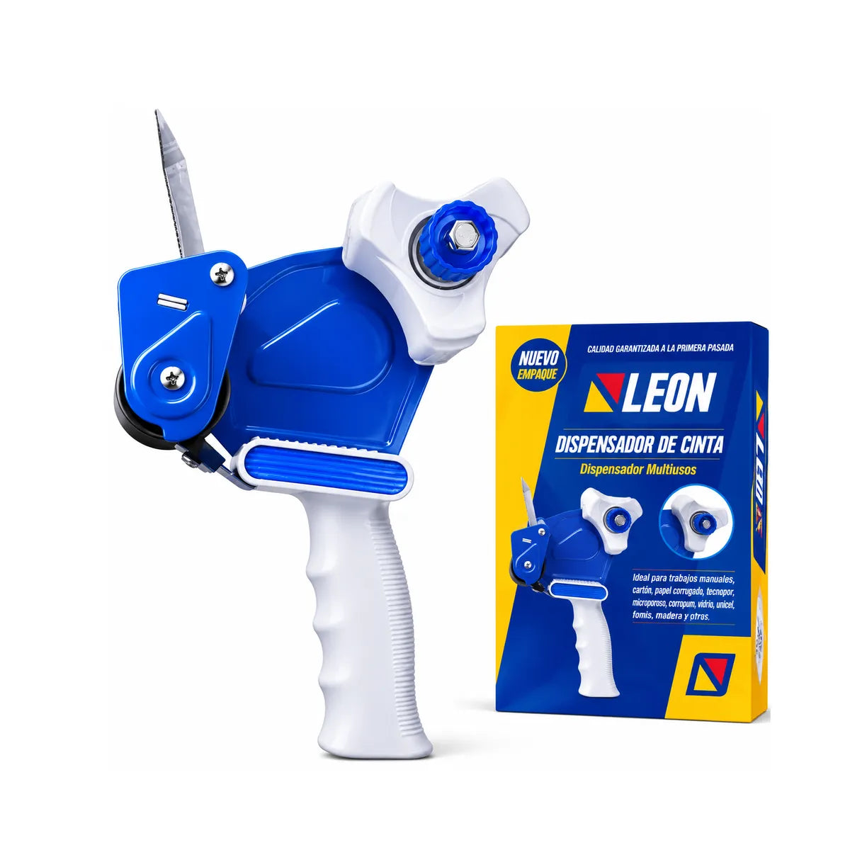 Dispensador de cinta de embalar - AZUL
