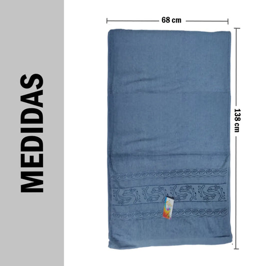 Toalla de cuerpo suave - 138x68cm