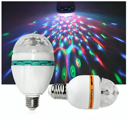 Foco LED De Colores Giratorio Para Socket Estándar
