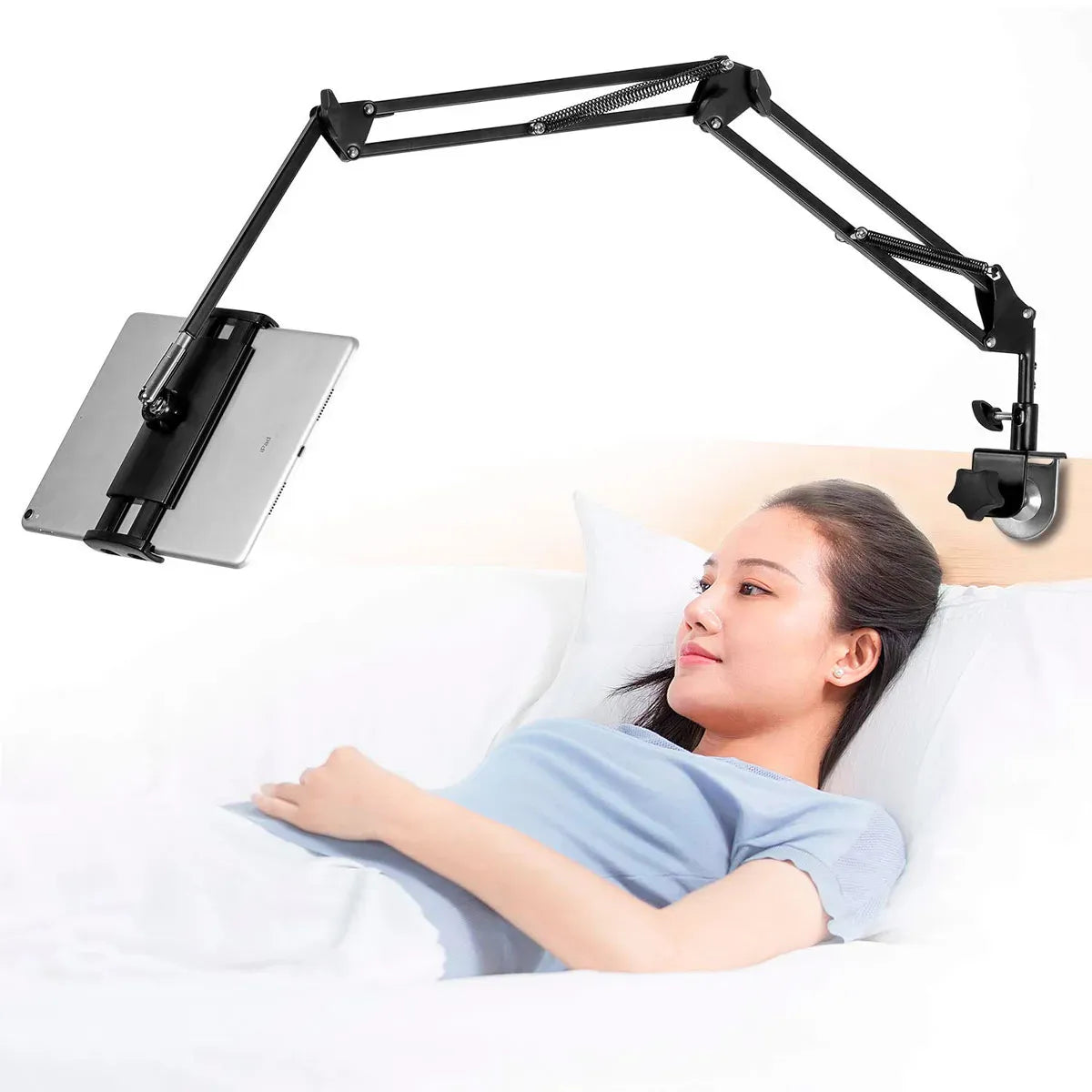 Soporte para telefono y tablet a presion ajustable