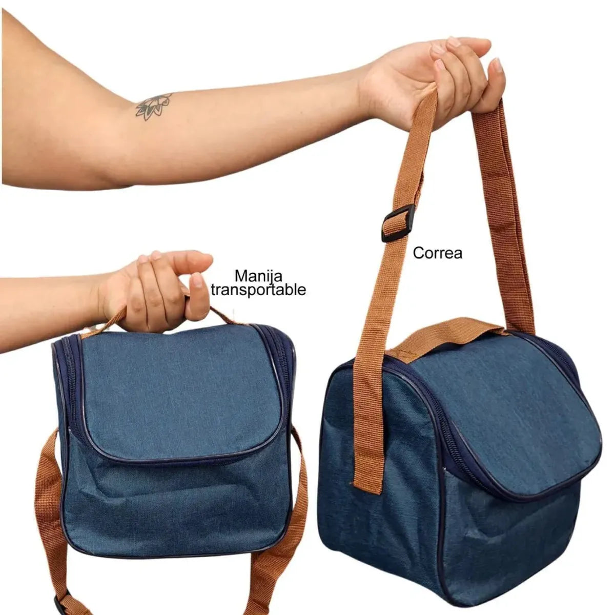 Lonchera Bolso Para alimentos con interior térmico