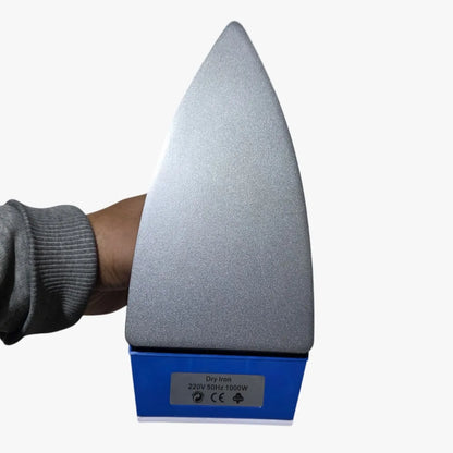 Plancha De Ropa Eléctrica Con Base Antiadherente 1000w