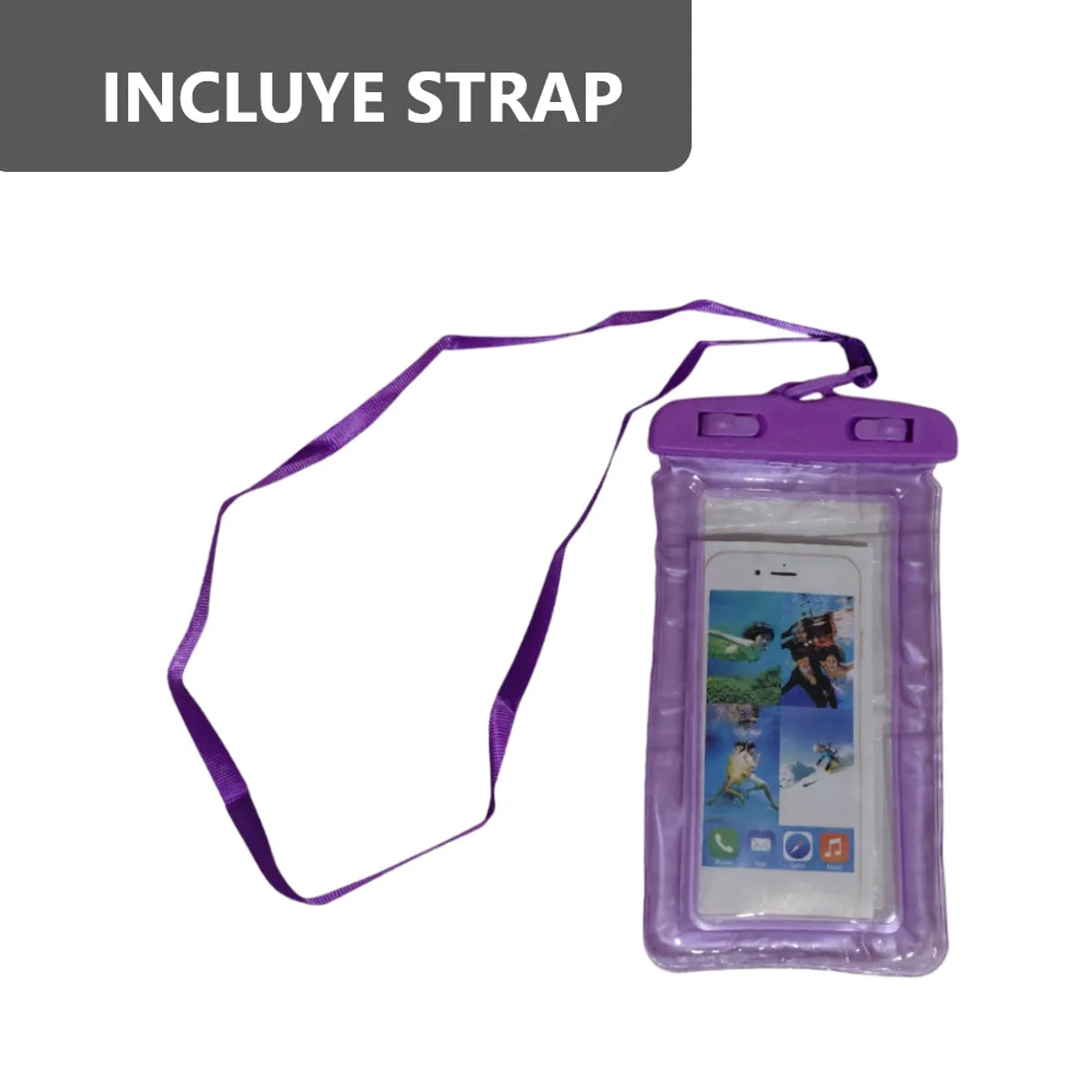 Funda de teléfono impermeable