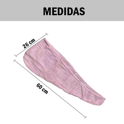 Pack x2 Toallas microfibra absorbente para cabello