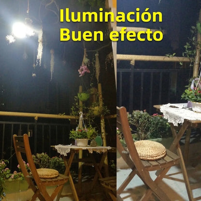 Pack x3 Focos Portátil 2 horas Recargable Luz Blanca