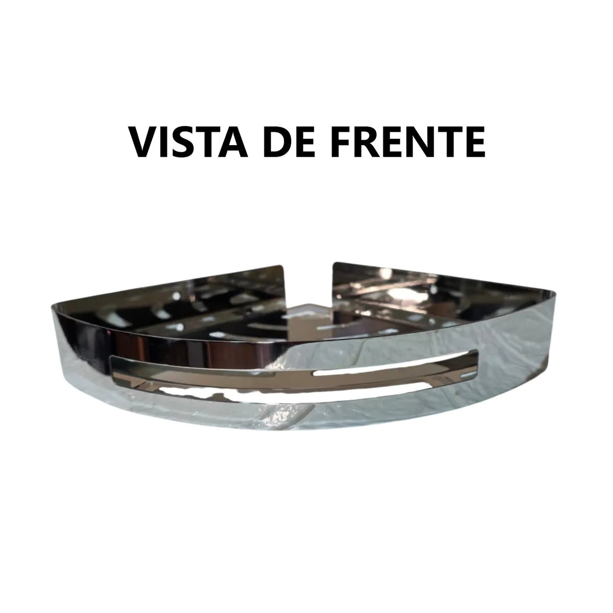 Kit x2 Repisas Esquinero De Acero Inoxidable Clásico Moderno
