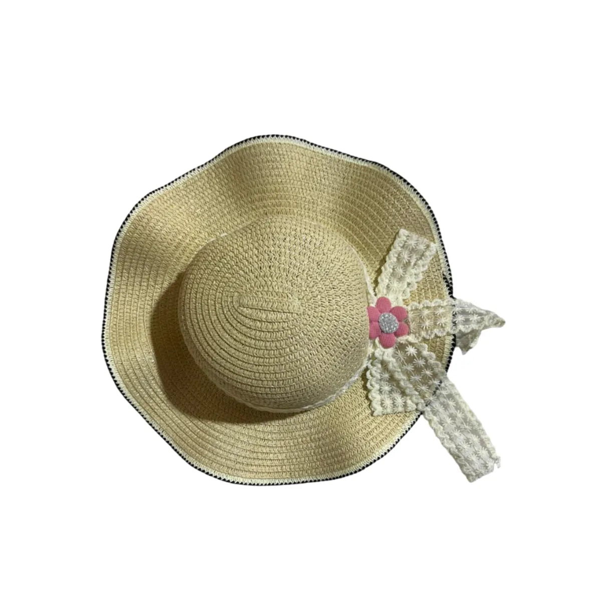 Sombrero para el sol de ala ancha para niñas