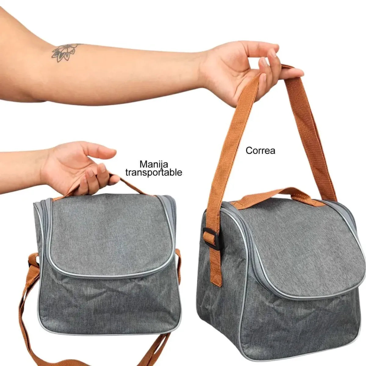 Lonchera Bolso Para alimentos con interior térmico