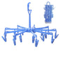 Colgador perchero de ropa con 16 ganchos