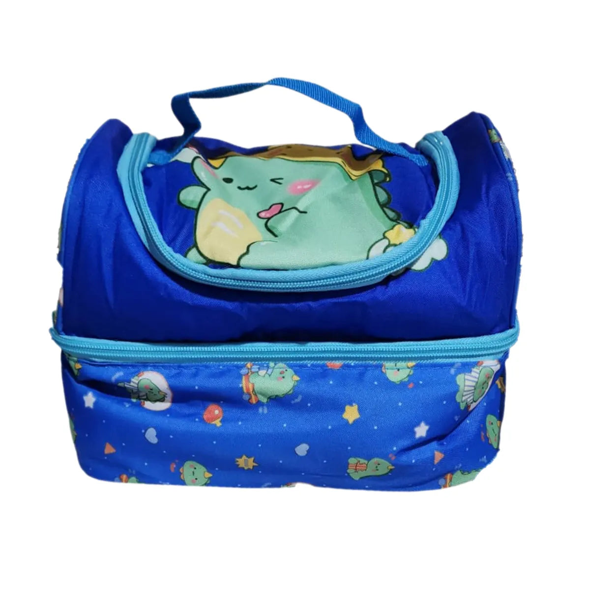 Lonchera térmica infantil con doble compartimento - Diseño Kawaii