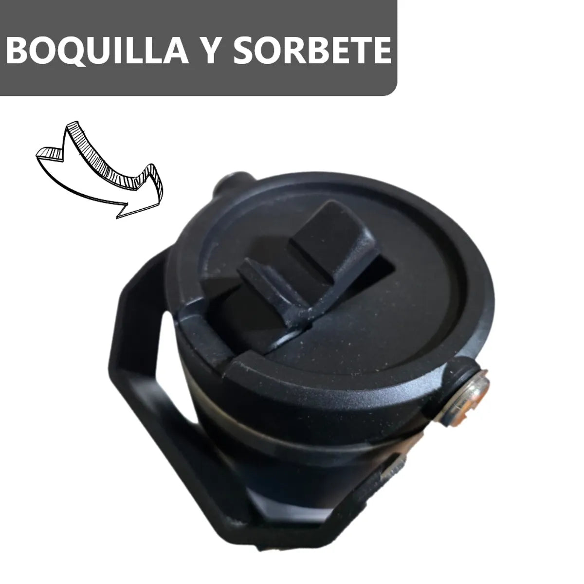 Botella Termo de 900 ml Acero Inoxidable 316 con tapa sorbete
