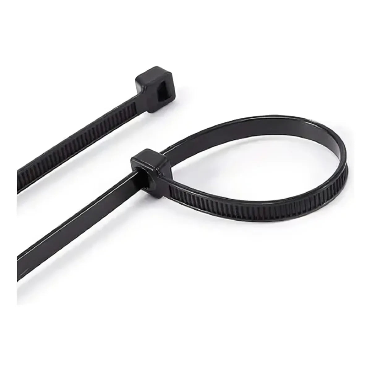 Pack x200 Precintos de Seguridad 300mm x 5mm - Negro