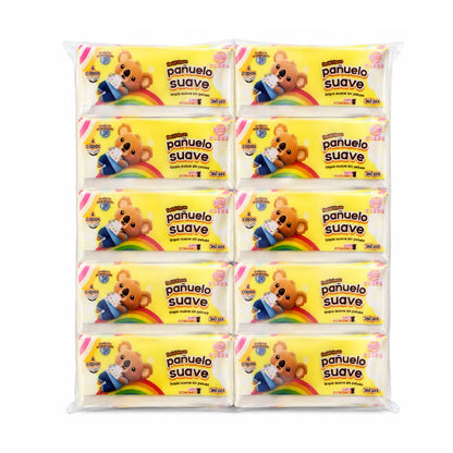10 Paquetes con 360 Servilletas de papel tissue Desechables