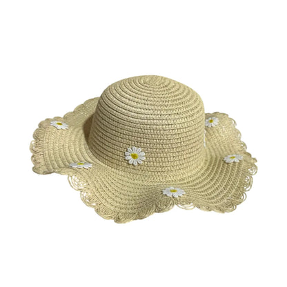 Sombrero para el sol de ala ancha para niñas