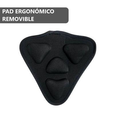 Faja de soporte Lumbar para Cintura con Almohadilla Removible Ergonómico - LXL