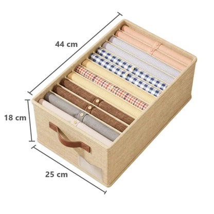 Pack x2 Organizadores Caja para ropa interior armable - 44 x 25 cm