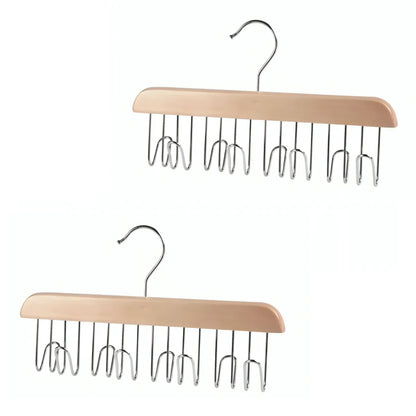 Pack x2 ganchos para ropa perchas colgadores organizadores