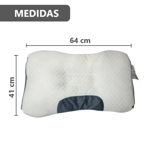 Pack x3 Almohadas ergonómica cómoda - 64x41cm