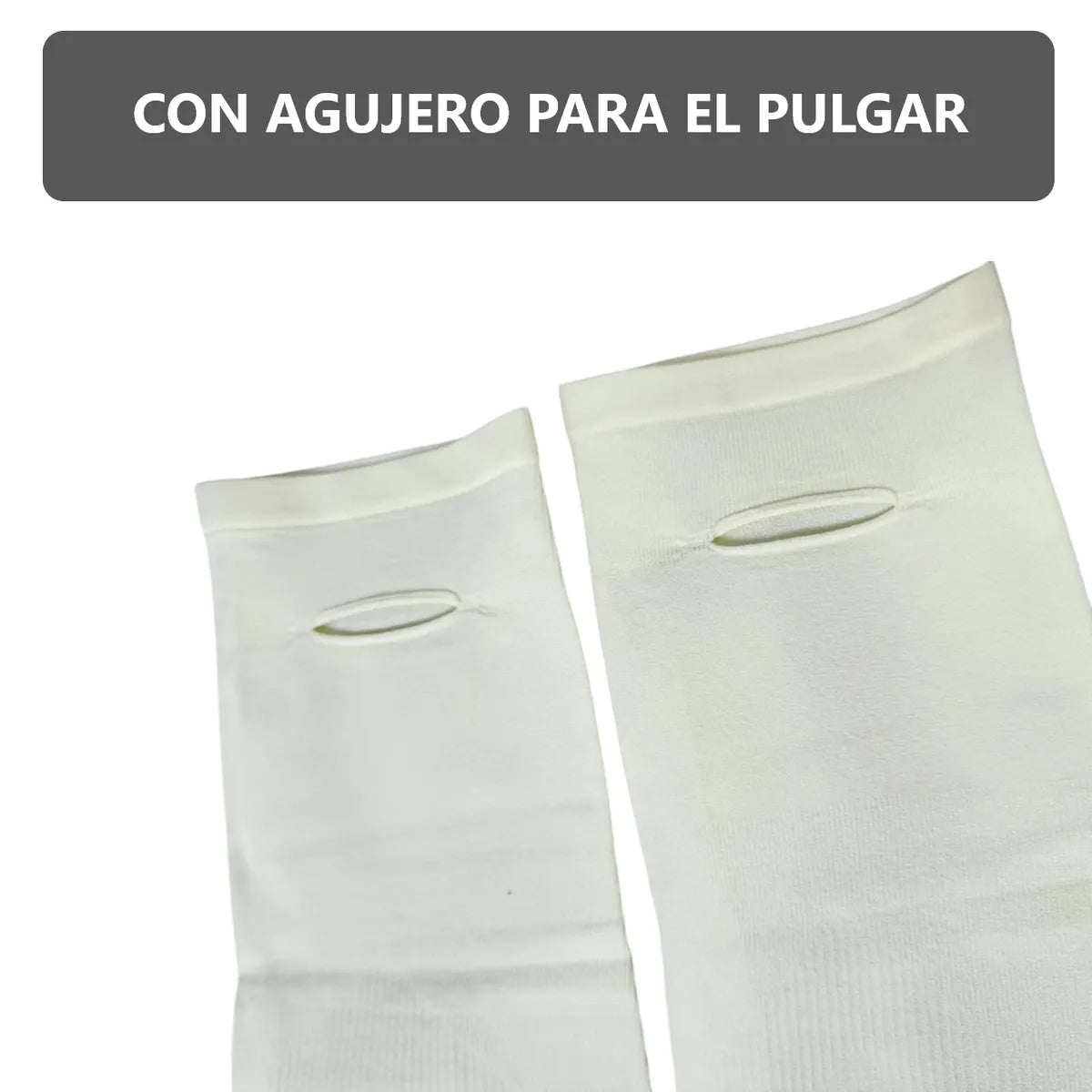 Pack x2 mangas protectoras para brazo y mano con protección UPF