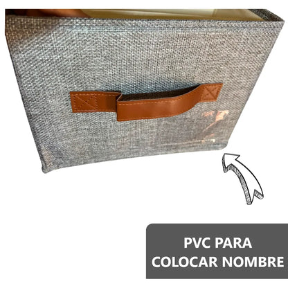 Pack x2 Organizadores Caja para ropa interior armable - 44 x 25 cm