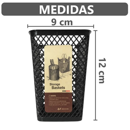 Pack x4 Organizadores Porta lapiceros de escritorio