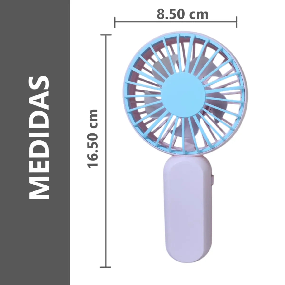 Potente Mini Ventilador portátil 1 velocidad