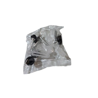 Kit 2 Repisas Esquinero De Acero Inoxidable clasico - Negro