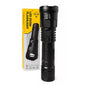 Linterna LED Recargable con Zoom y 3 modos de luz P35