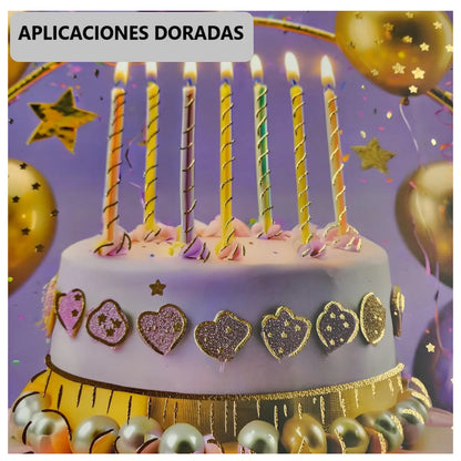 Pack x4 BOLSA DE REGALO 32CM CON 4 DISEÑOS
